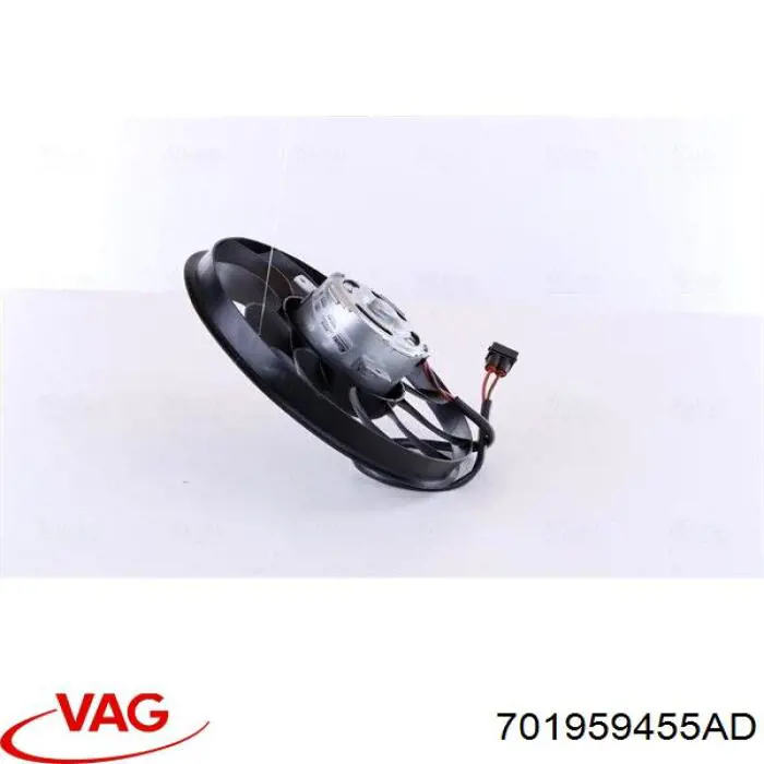 Wentylator (wirnik) chłodnicy VAG 701959455AD cena, od 49,17 USD