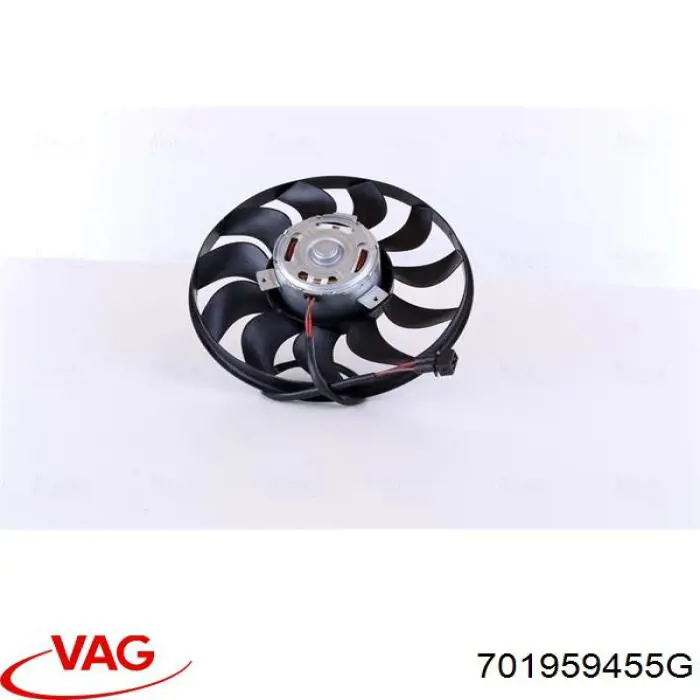Do koszyka 701959455G VAG Wentylator (wirnik) chłodnicy