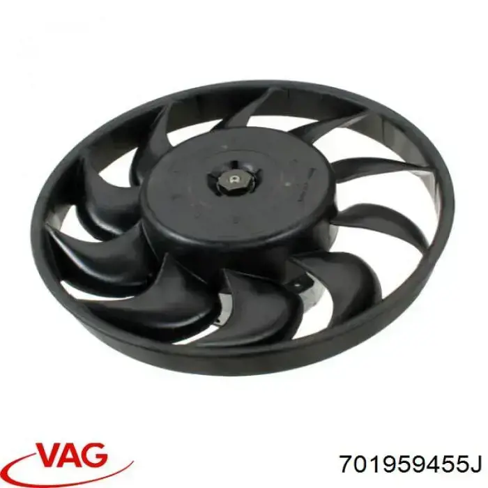 Wentylator elektryczny układu chłodzenia kompletny (silnik+wirnik) VAG 701959455J cena, od 80,42 USD