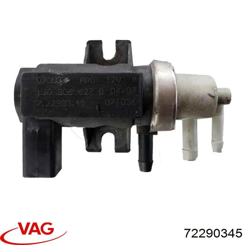 Do koszyka 72290345 VAG Zawór elektromagnetyczny regulacji klapy EGR