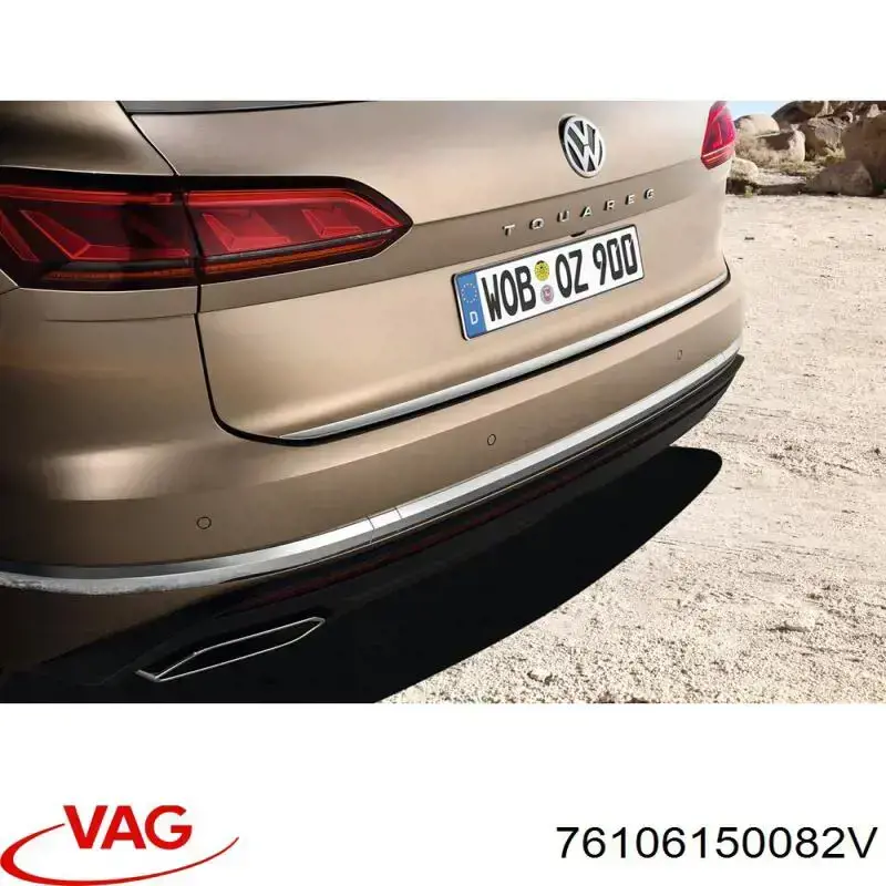 76106150082V VAG Dywaniki przód+tył, komplet