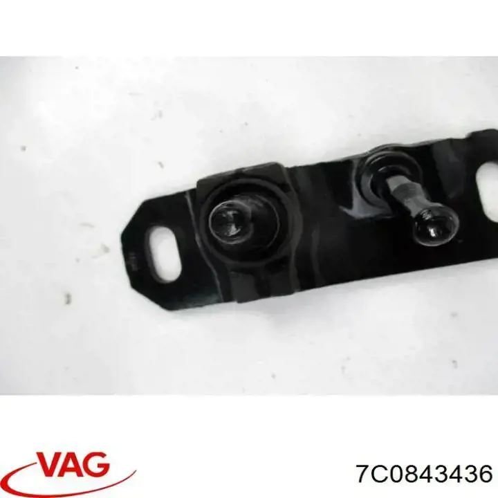 7C0843436 VAG Rolka drzwi bocznych (przesuwnych) prawa górna