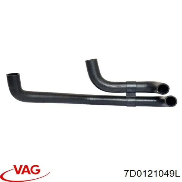 Przewód (króciec) układu chłodzenia VAG 7D0121049L cena, od 38,23 USD
