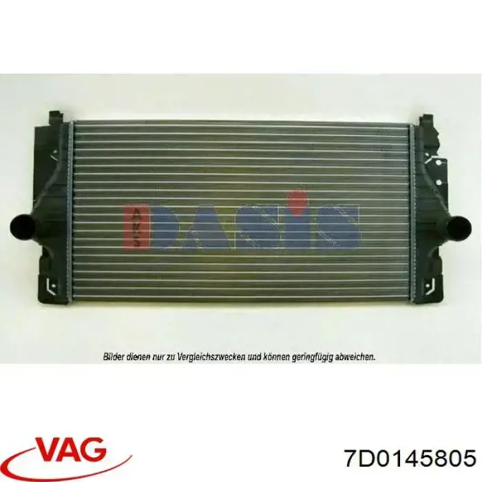 Chłodnica intercoolera VAG 7D0145805 cena, od 172,63 USD