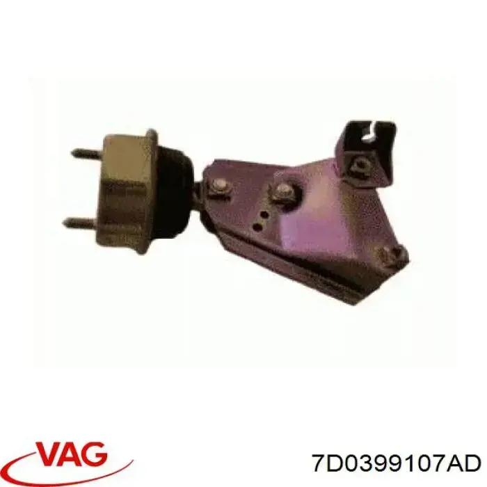 Do koszyka 7D0399107AD VAG Poduszka (podpora) silnika lewa