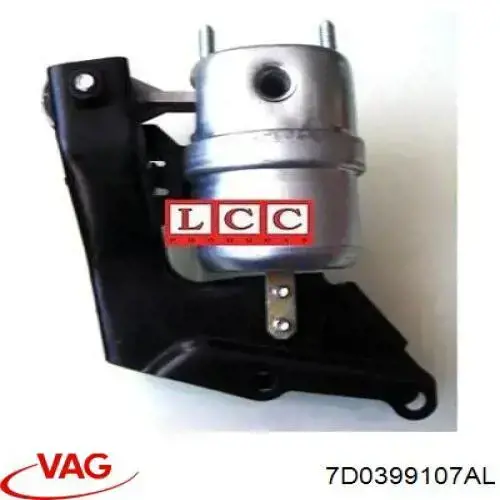 7D0399107AL VAG Poduszka (podpora) silnika lewa