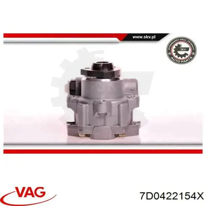 Do koszyka 7D0422154X VAG Pompa wspomagania hydraulicznego kierownicy