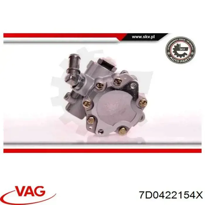 Do koszyka 7D0422154X VAG Pompa wspomagania hydraulicznego kierownicy