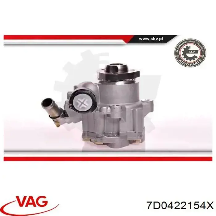 Pompa wspomagania hydraulicznego kierownicy VAG 7D0422154X cena, od 115,57 USD