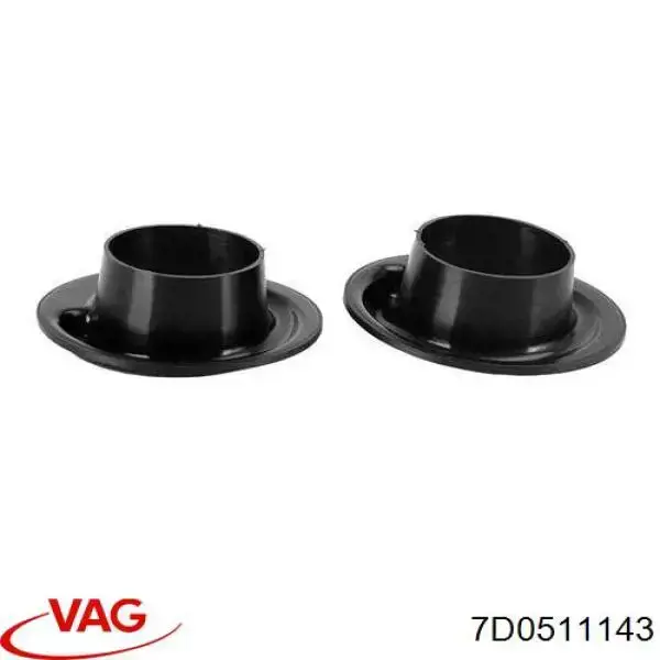 Podkładka (pierścień gumowy) sprężyny tylnej dolny VAG 7D0511143 cena, od 4,31 USD