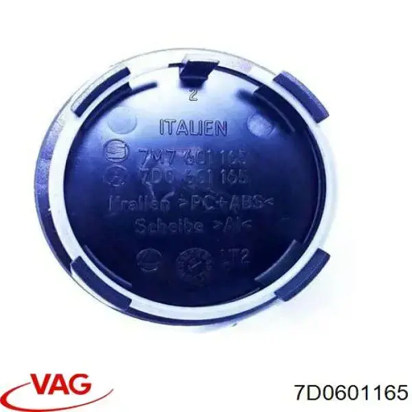 Kołpak do obręczy koła VAG 7D0601165 cena, od 33,69 USD