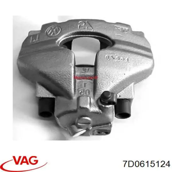 Zacisk hamulcowy przedni prawy VAG 7D0615124 cena, od 68,42 USD