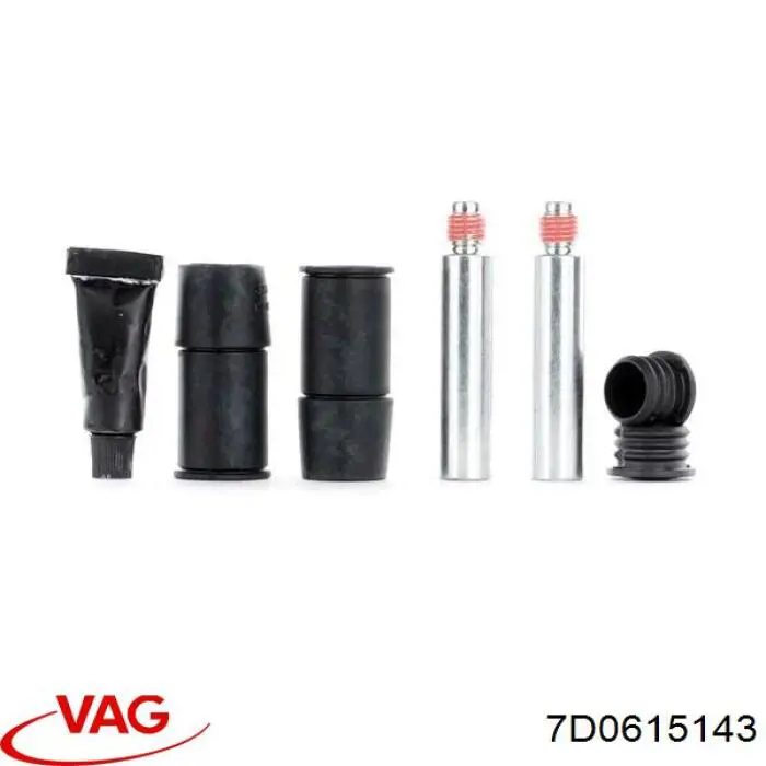 Prowadnica zacisku przedniego VAG 7D0615143 cena, od 10,46 USD