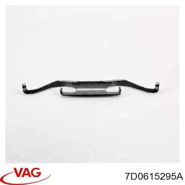 7D0615295A VAG Sprężyna mocująca zacisku