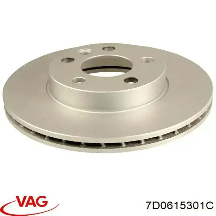 Tarcza hamulcowa przednia VAG 7D0615301C cena, od 48,49 USD