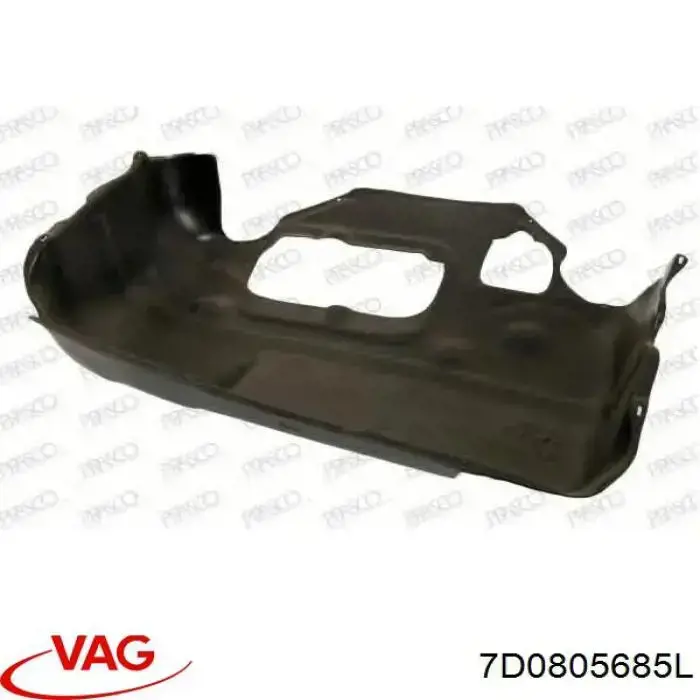 Osłona silnika, miski (przedziału silnika) VAG 7D0805685L cena, od 77,93 USD