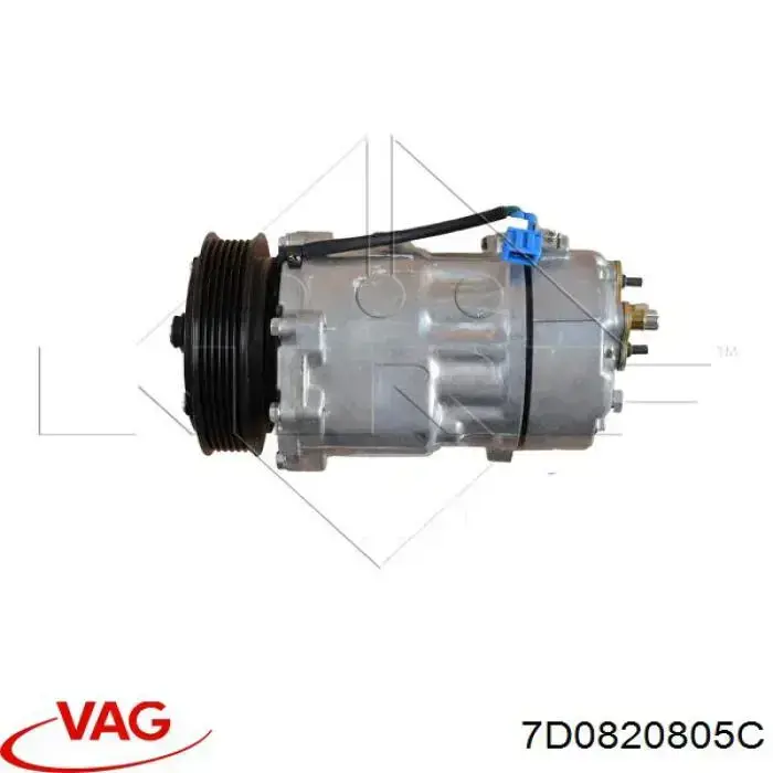 Sprężarka klimatyzacji VAG 7D0820805C cena, od 280,92 USD