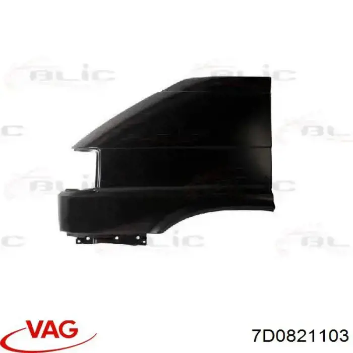 Błotnik przedni lewy VAG 7D0821103 cena, od 123,14 USD