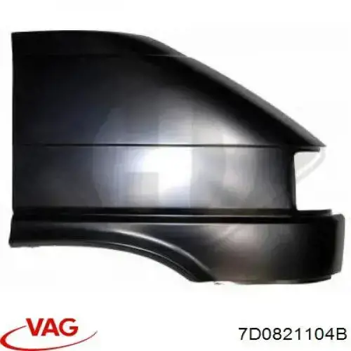 Błotnik przedni prawy VAG 7D0821104B cena, od 107,64 USD