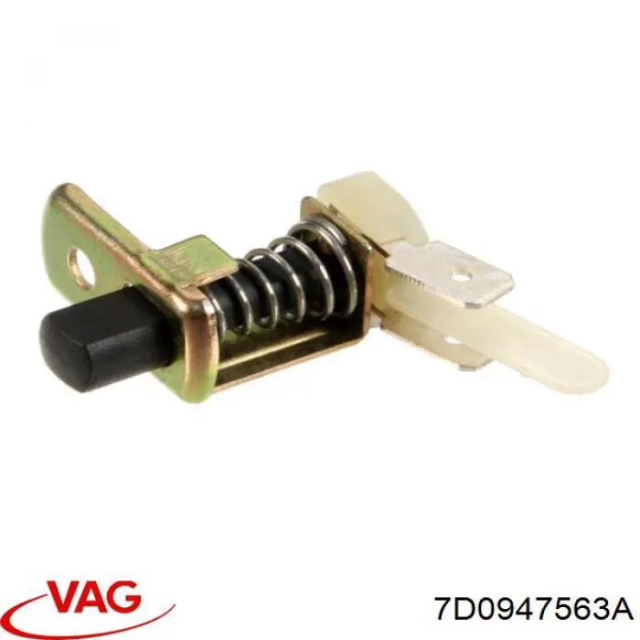 Do koszyka 7D0947563A VAG Czujnik zamykania drzwi (wyłącznik krańcowy)