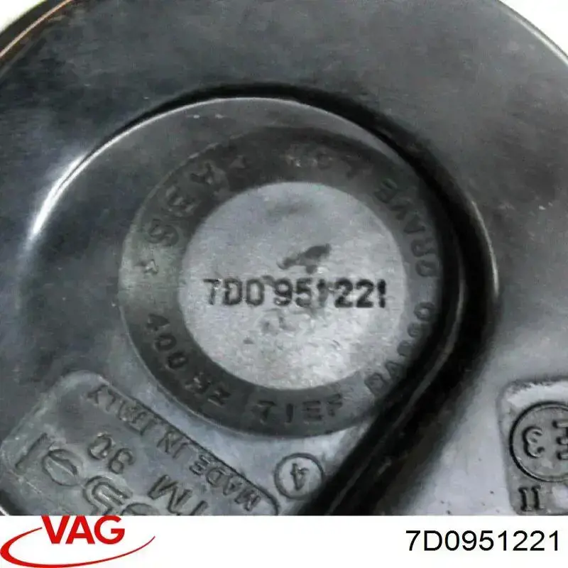 Do koszyka 7D0951221 VAG Sygnał dźwiękowy (klakson)