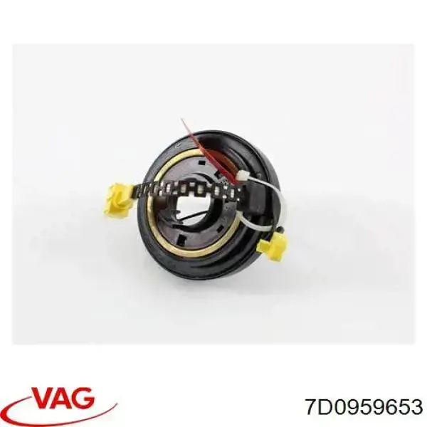 Do koszyka 7D0959653 VAG Pierścień kontaktowy AIRBAG, taśma kierownicy
