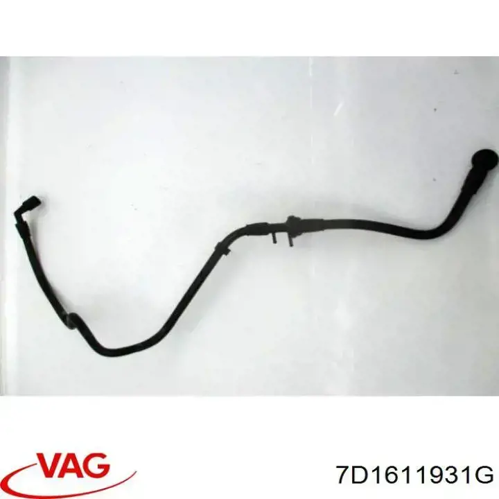 7D1611931G VAG Rurka podciśnienia wzmacniacza hamulców