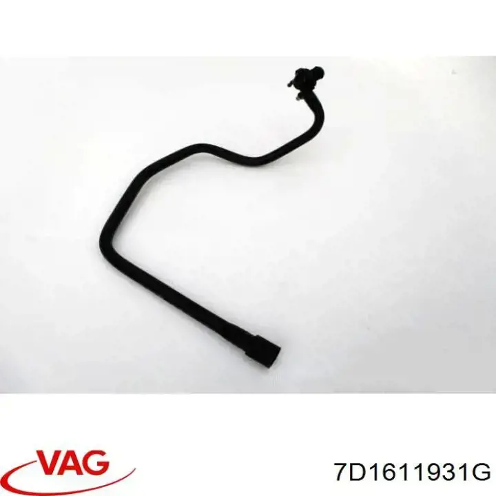 Do koszyka 7D1611931G VAG Rurka podciśnienia wzmacniacza hamulców