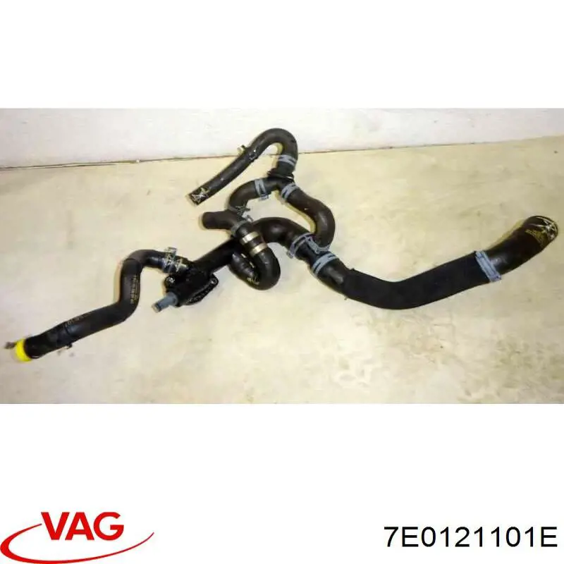Przewód (króciec) chłodnicy górny VAG 7E0121101E cena, od 11,35 USD