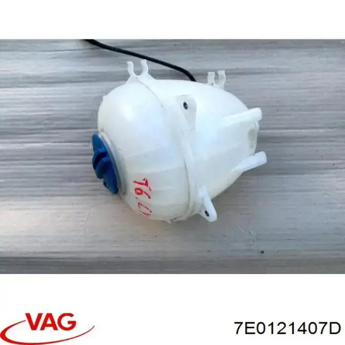 Do koszyka 7E0121407 VAG Zbiorniczek wyrównawczy układu chłodzenia