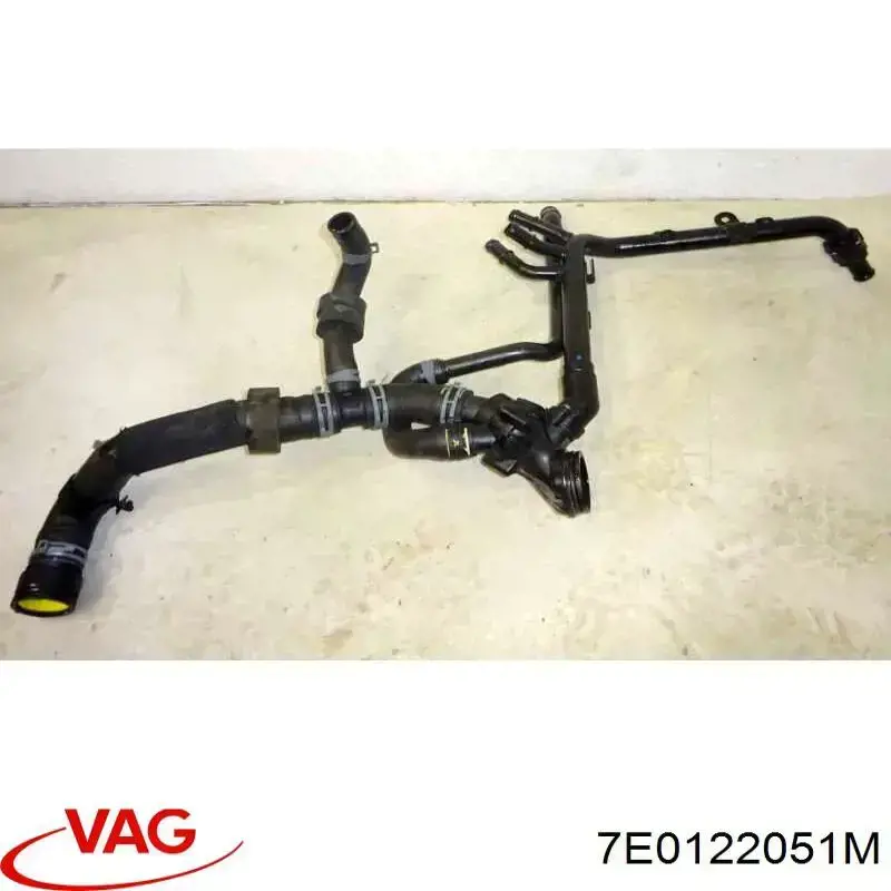 Przewód (króciec) chłodnicy dolny VAG 7E0122051M cena, od 57,48 USD