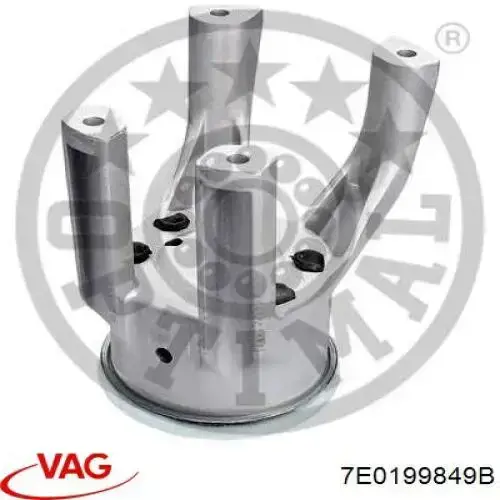 Do koszyka 7E0199849B VAG Poduszka (podpora) silnika tylna