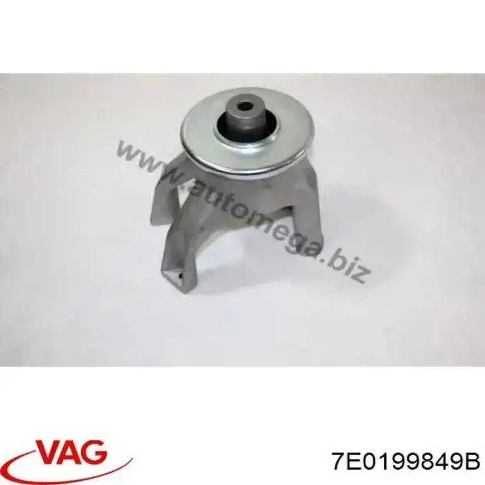 Poduszka (podpora) silnika tylna 7E0199849B VAG
