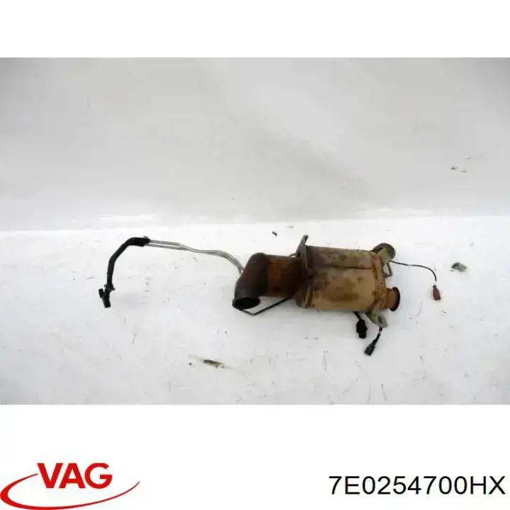 Filtr cząstek stałych układu wydechowego VAG 7E0254700HX cena, od 486,62 USD