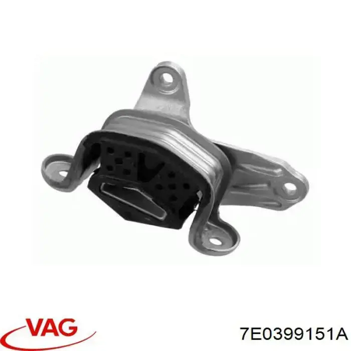 Poduszka (podpora) silnika lewa VAG 7E0399151A cena, od 50,65 USD