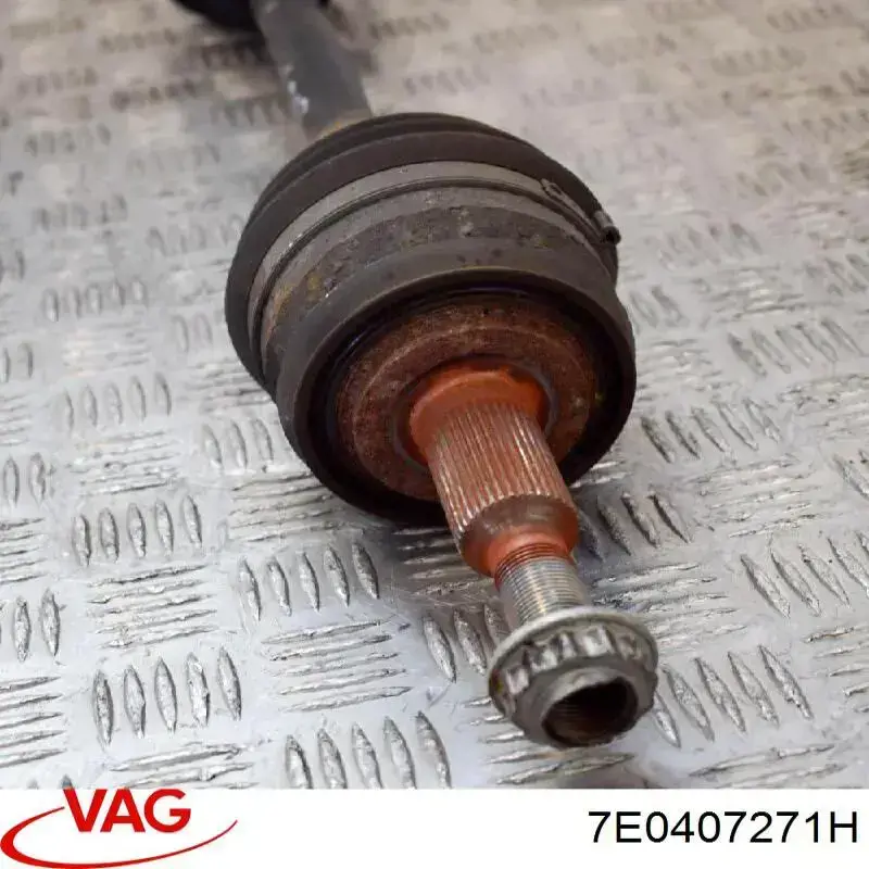Do koszyka 7E0407271H VAG Półoś napędowa przednia lewa