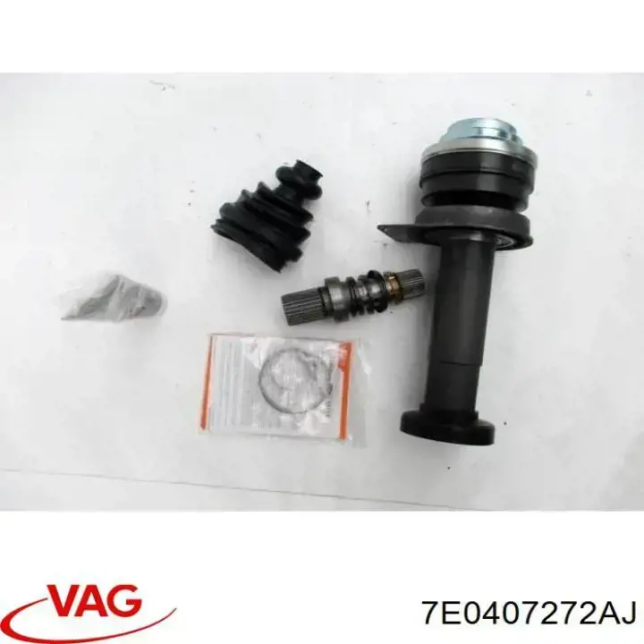 Półoś napędowa przednia prawa VAG 7E0407272AJ cena, od 173,43 USD