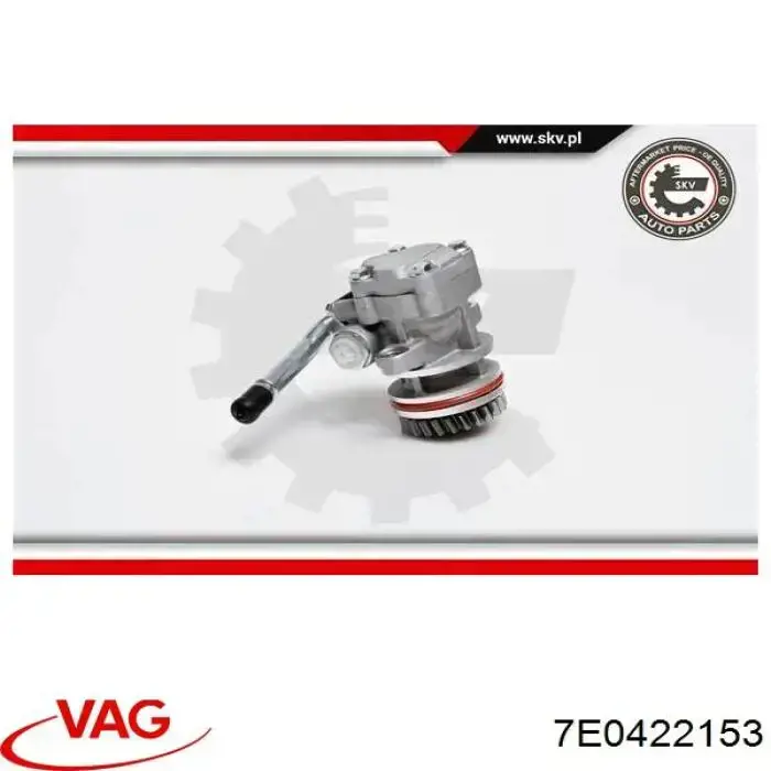 7E0422153 VAG Pompa wspomagania hydraulicznego kierownicy