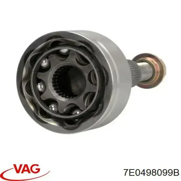Przegub homokinetyczny przedni zewnętrzny VAG 7E0498099B cena, od 62,30 USD