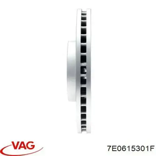Tarcza hamulcowa przednia VAG 7E0615301F cena, od 77,53 USD