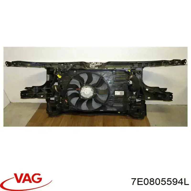 Osłona chłodnicy kompletna (panel mocowania reflektorów) VAG 7E0805594L cena, od 157,84 USD