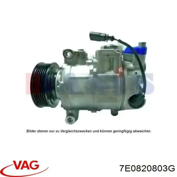 7E0820803G VAG Sprężarka klimatyzacji