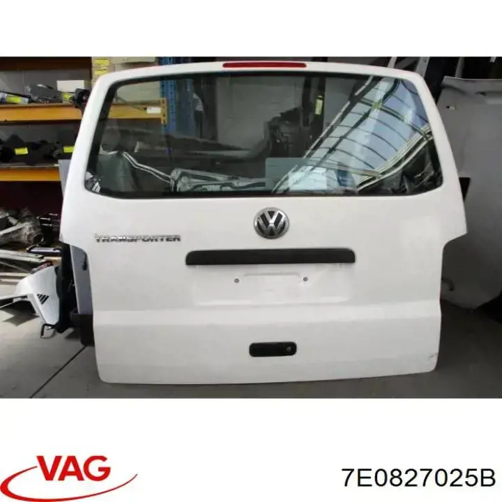 7E0827025B VAG Drzwi tylne (bagażnika 3/5)