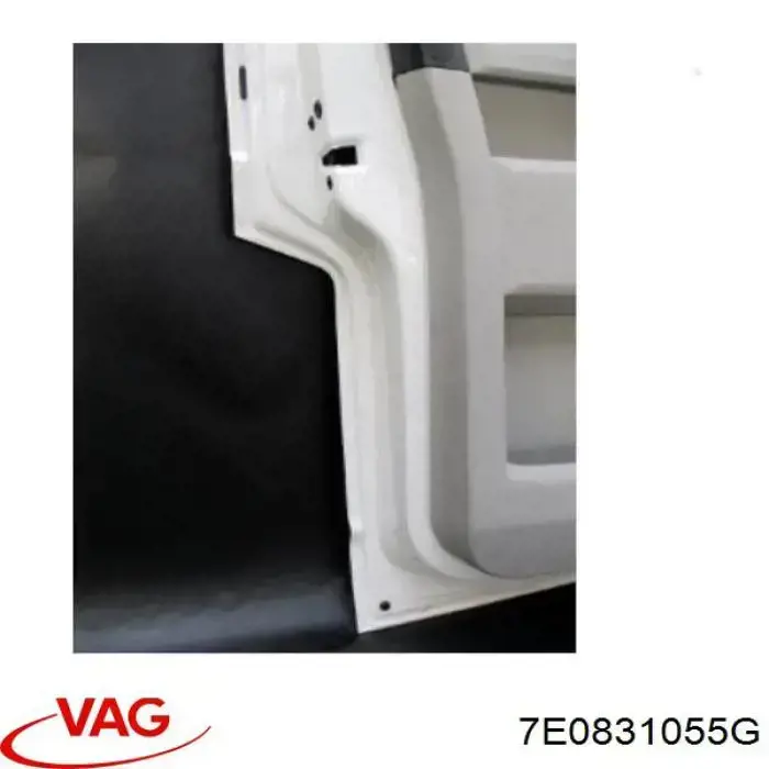 Do koszyka 7E0831055G VAG Drzwi przednie lewe