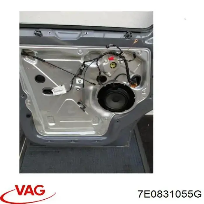  Drzwi przednie lewe Volkswagen Multivan 