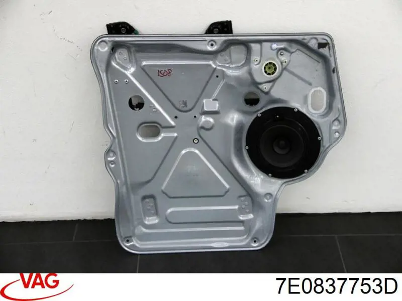Mechanizm podnoszenia szyby drzwi przednich lewych VAG 7E0837753D cena, od 166,85 USD