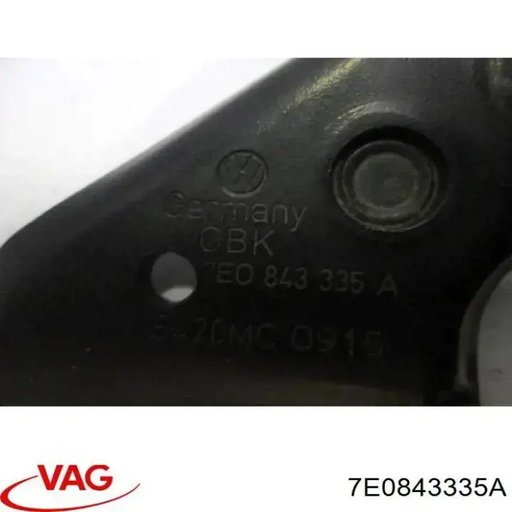 Rolka drzwi bocznych (przesuwne) lewa środkowa VAG 7E0843335A cena, od 42,34 USD