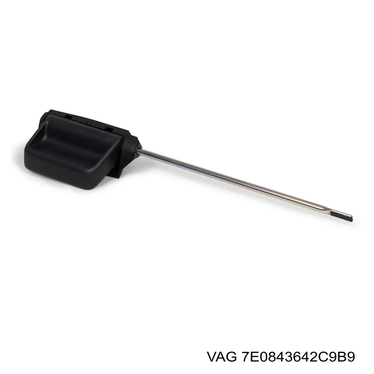 7E0843642C9B9 VAG Klamka drzwi tylnych wewnętrzna prawa