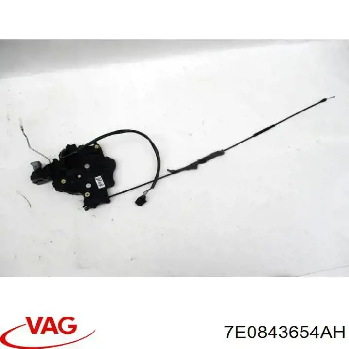 Zamek drzwi bocznych przesuwnych VAG 7E0843654AH cena, od 407,33 USD