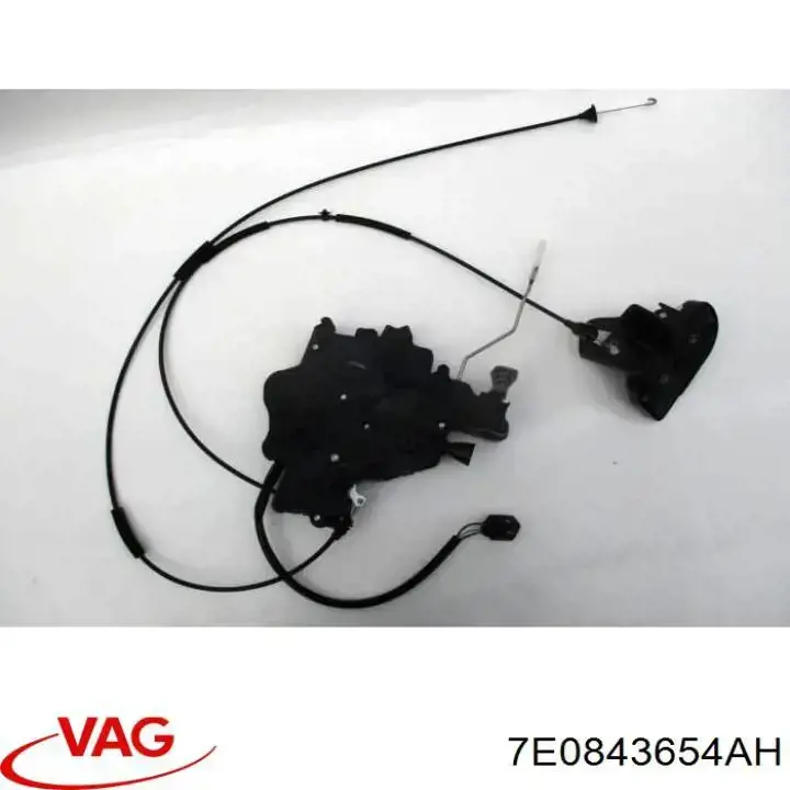 7E0843654AH VAG Zamek drzwi bocznych przesuwnych